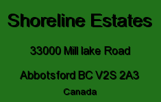 Shoreline Estates 33000 MILL LAKE V2S 2A3